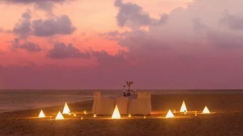 Candlelight Dinner Maldives Beach
